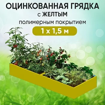 Грядка желтая (1 х 1,5)